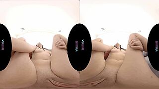 Vrallure Asks, 'What Kind Of Art Do You Like?' While Masturbating!