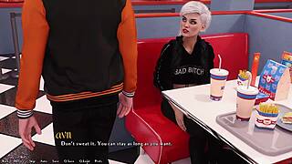 Being A Dik 147: Romantic Date With Alt Girl Quinn, Kissing In Rain