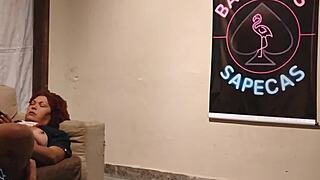 J� Que � Da Fam�lia Deixei Gozar Na Minha Buceta Com Creampie Daddy Fucking