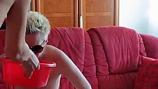 German Milf Sandra Gets Facefucking Deepthroat Strangle Anal Creampie Hardcore Part 1