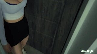 Online Date's Passionate Sex Leaves Her Perfect Body Covered in Cum