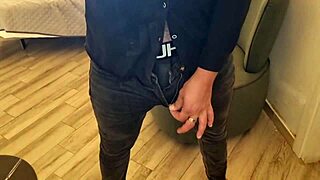 Male asmr instructs whore to open mouth drink all moan groan cum piss slip hot sexy huge italian cock