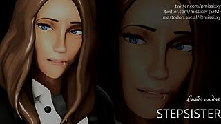 Stepsister creates audio recordings of personal stories