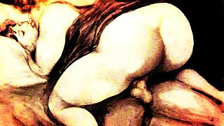 vintage erotic art collection