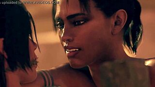 Can you handle pov fucking lara and sheva in this hardcore threesome?