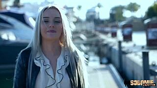 Nathalie belle blonde gets her ass destroyed