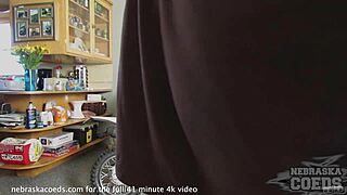 I remember the model from iowa with huge tits getting naked on a motorcycle in her parents living room