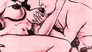 vintage erotic art collection