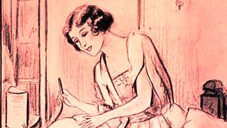 vintage erotic art collection