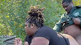 someone caught us fucking while walking their dog through the park part 2 had to relocate before the cops were called