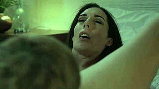 kinky transsexual babe melanie brooks rides big cock cowgirl