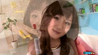 after being interviewed the beautiful asian gets plowed until she squirts and gets creampied passionately