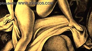 Vintage erotic drawings collection