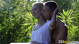 Pretty Blonde Butt Fucked