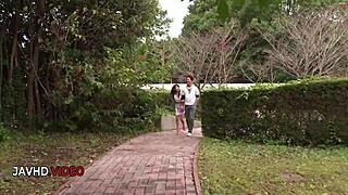 Steamy Mature Asian Blowjob Outdoor With Miu Suzuha