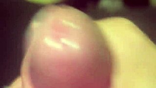 Edging my fat cock until i cum everywhere