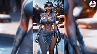 i love watching ia gerou's naughty jinx showing her pussy to the best