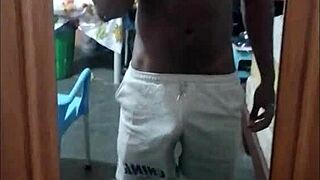 early morning hello and casual conversation