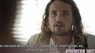 I follow my stepmothers while no one's home and watch their erotic taboo sex 😏🔥