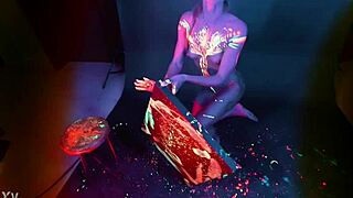 spicy dragon aka little dragon creates naked art with vitaly