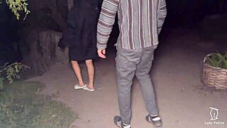 Left the Party with Two Guys and Became Their Little 18+ Slut Outdoors