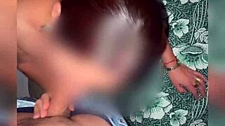 Mexican lady enjoys collagen after party and goes with young guy for homemade video