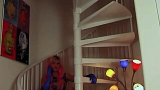 Pink Haired Brittany Andrews Pegs Vanessa Lane with Strap-On