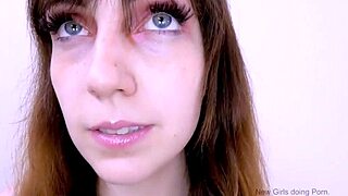 Beautiful Brunette Feels Long Cock On Top