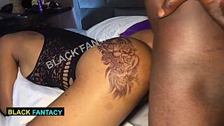 gen z girl takes the dick of her life in doggy style