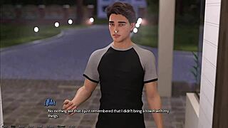 in fresh women part 3, the delivery guy gets fucked by an old milf