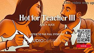 Hot male dom teacher fucks his student at home with anal play and sex toys in erotic audio roleplay for women