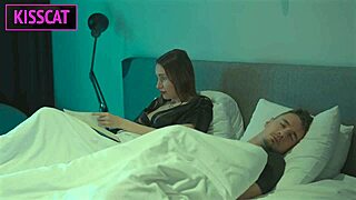 Step mom rides step son in missionary. Then eats cum from ass