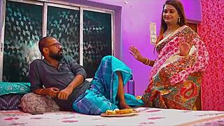 indian village newly married couple hot wife hardcore sex with hindi audio