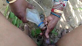 indian guy fucks ex-girlfriend doggy style for the first time in hot couples video