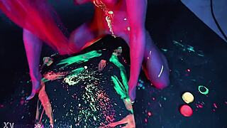 spicy dragon aka little dragon creates naked art with vitaly