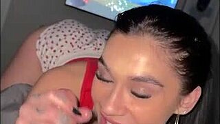 Petite teen fucks her best friend's boyfriend in a wild homemade party