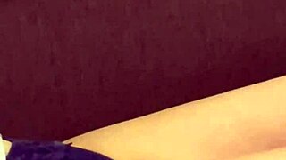 my wife was sleeping on the sofa, so i filmed her, then took off her underwear, licked her boobs and pussy 😏