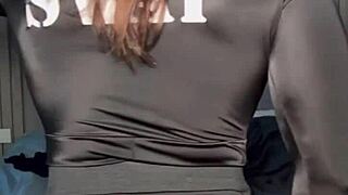 Sexy female russian bodybuilder vladislava galagan sporting a swat uniform showing her sexy muscled body in the uniform