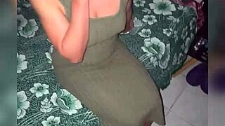 Mexican lady enjoys collagen after party and goes with young guy for homemade video