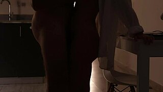 Art Of Sex With Blowjob In Kitchen And Cum Swallow