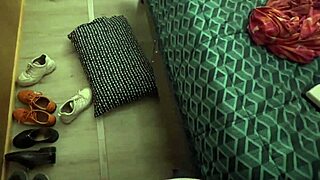 Lesbian mistress spanks submissive girlfriend with bondage and domination