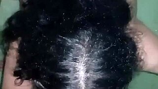 She sneaks off to the bathroom with her friend to secretly suck his cock.