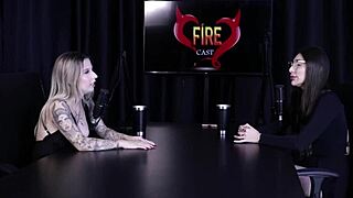 Naughty interview with Melina Khalifa in Porn Cast Brazil - part 3!