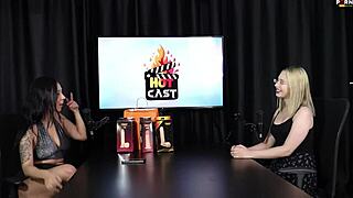 Intriguing Interview With Vivan Lola And Vitória Beatriz In Sheer Red