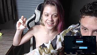 Check out Paula Rodrigues in an uncensored striptease show