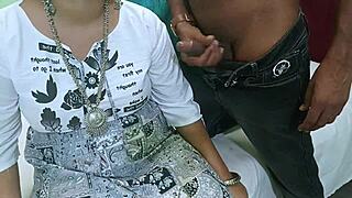 Hot indian sister-in-law having passionate sex with her sister's husband