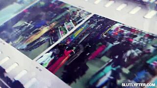 officer tony rubino runs a raunchy experiment with nerdy shoplyfter mckenzie mae after she gets caught stealing