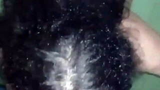 She sneaks off to the bathroom with her friend to secretly suck his cock.