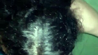 She sneaks off to the bathroom with her friend to secretly suck his cock.