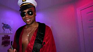 Wife's BBC Encounter Watched by Cuckold Hubby at Halloween Party